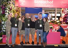 Straathof Youngplants and Greneth Plants are present. From left to right; Diane Schrama, Jaco Lenten, Manon Klink, Hans Straathof, Alena Hryschevich, Nikos Zigogiorogos and Kelly Ravensbergen.